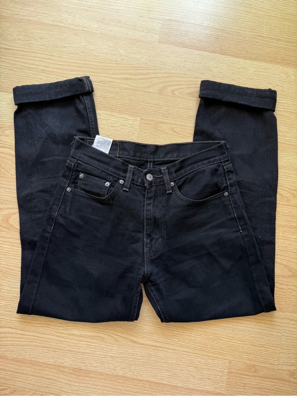 Levi’s Black Denim Jeans Size 29x32